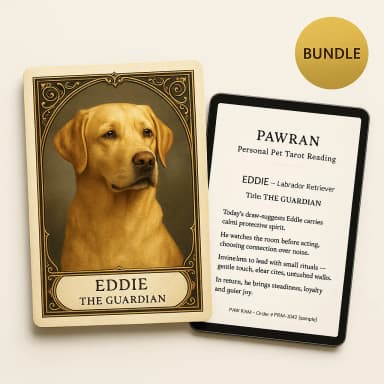Pet Tarot Bundle (Card + Reading) - Thumbnail 1